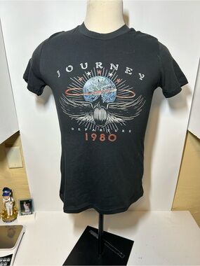 Departure journey Black Graphic Tee